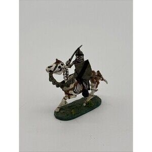 Skeleton Skeletal Horse Rider  Grenadier Painted D&D figure 1984 Miniature
